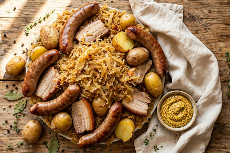 Photo of Choucroute Garnie, a dinner recipe from FluentFuel