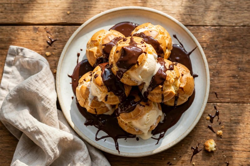 Photo of Profiteroles, a snack recipe from FluentFuel