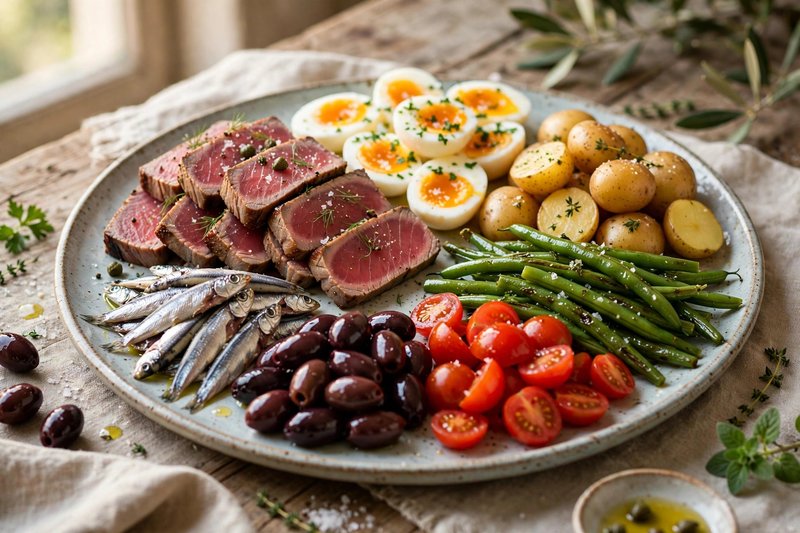 Photo of Salade Niçoise, a lunch recipe from FluentFuel