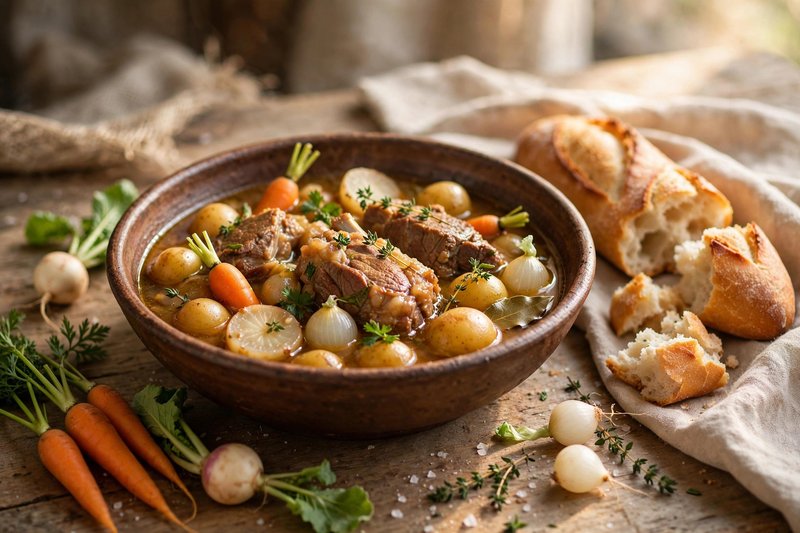 Photo of Navarin d’Agneau, a dinner recipe from FluentFuel