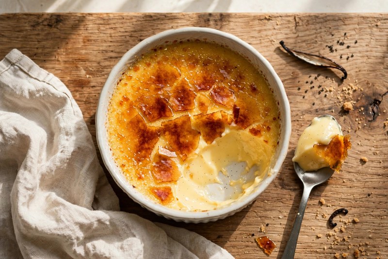 Photo of Crème Brûlée, a snack recipe from FluentFuel
