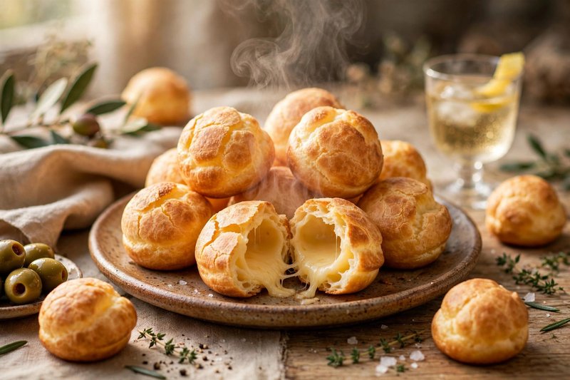 Photo of Gougères, a snack recipe from FluentFuel