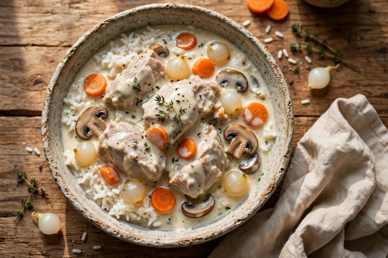 Photo of Blanquette de Veau, a dinner recipe from FluentFuel