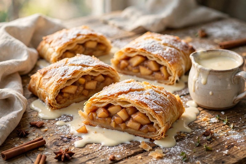 Photo of Apfelstrudel, a snack recipe from FluentFuel