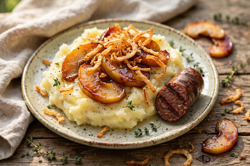 Photo of Himmel und Erde — “Heaven and Earth”, a dinner recipe from FluentFuel