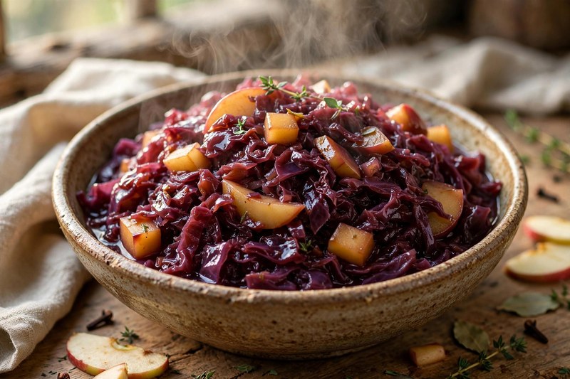 Photo of Rotkohl — Braised Red Cabbage, a dinner recipe from FluentFuel