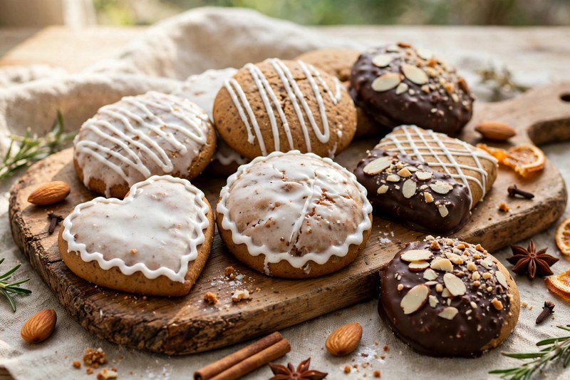 Photo of Lebkuchen — German Gingerbread, a snack recipe from FluentFuel