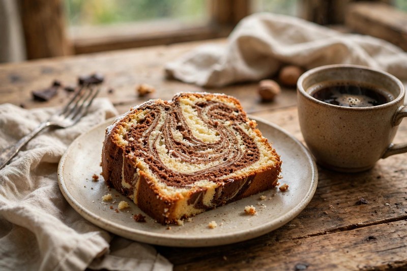 Photo of Marmorkuchen — Marble Cake, a snack recipe from FluentFuel