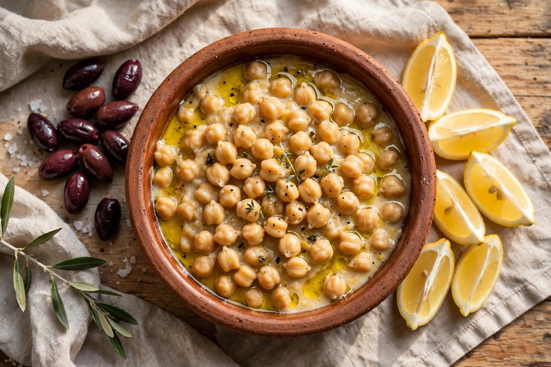 Photo of Revithada (Sunday Baked Chickpeas), a dinner recipe from FluentFuel