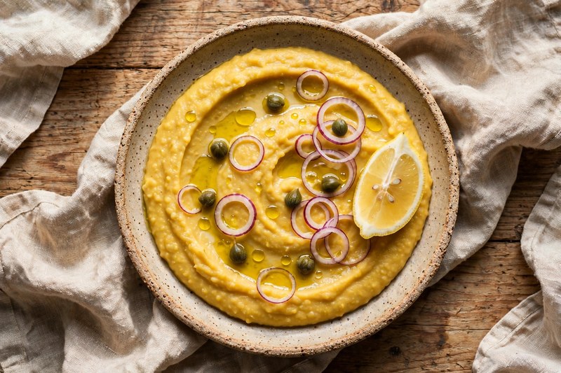 Photo of Fava (Yellow Split Pea Purée), a snack recipe from FluentFuel