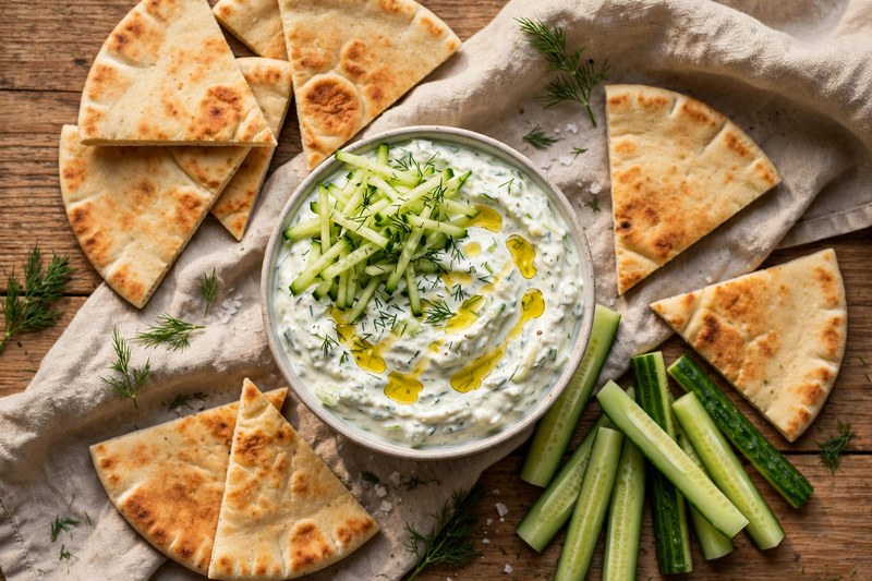 Photo of Tzatziki, a snack recipe from FluentFuel