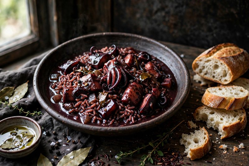 Photo of Soupia Krasati, a dinner recipe from FluentFuel