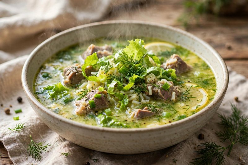 Photo of Magiritsa, a dinner recipe from FluentFuel