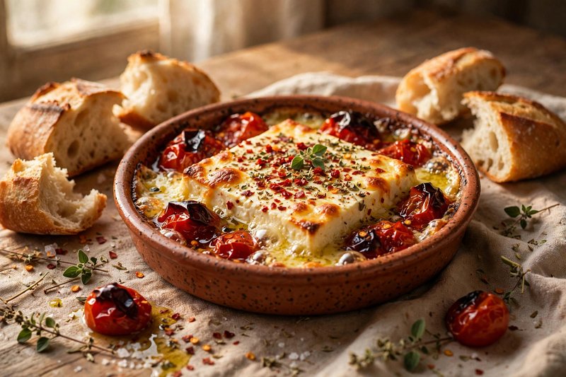 Photo of Bouyiourdi, a snack recipe from FluentFuel