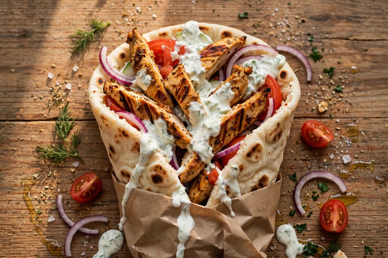 Photo of Chicken Gyros, a dinner recipe from FluentFuel