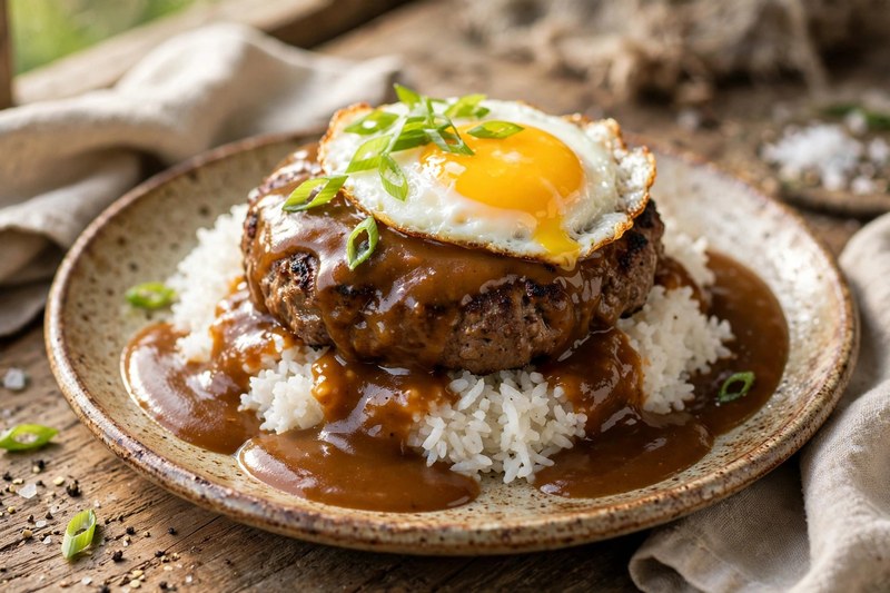 Photo of Loco Moco, a lunch recipe from FluentFuel