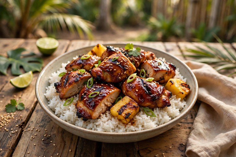 Photo of Huli Huli Chicken, a lunch recipe from FluentFuel