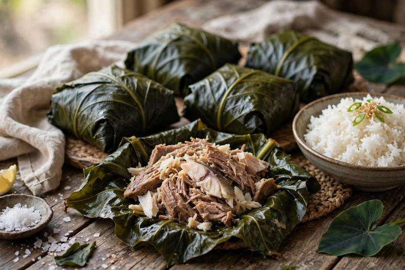 Photo of Laulau, a dinner recipe from FluentFuel