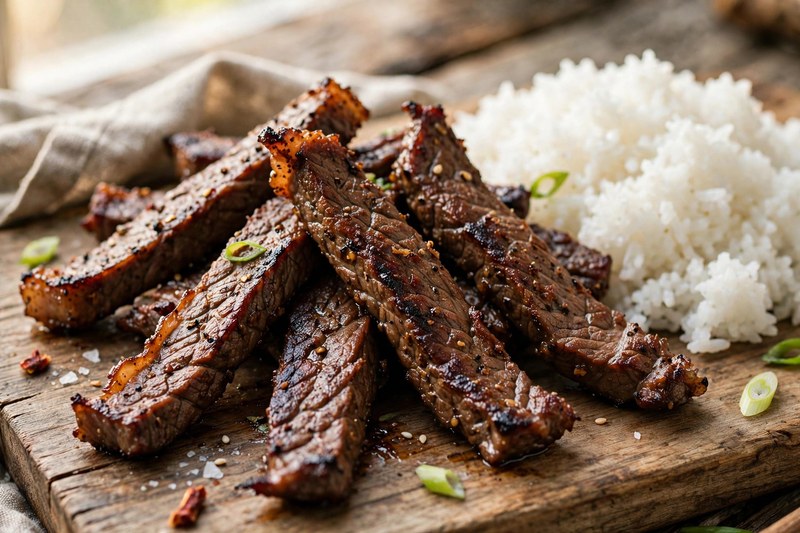 Photo of Pipikaula, a dinner recipe from FluentFuel