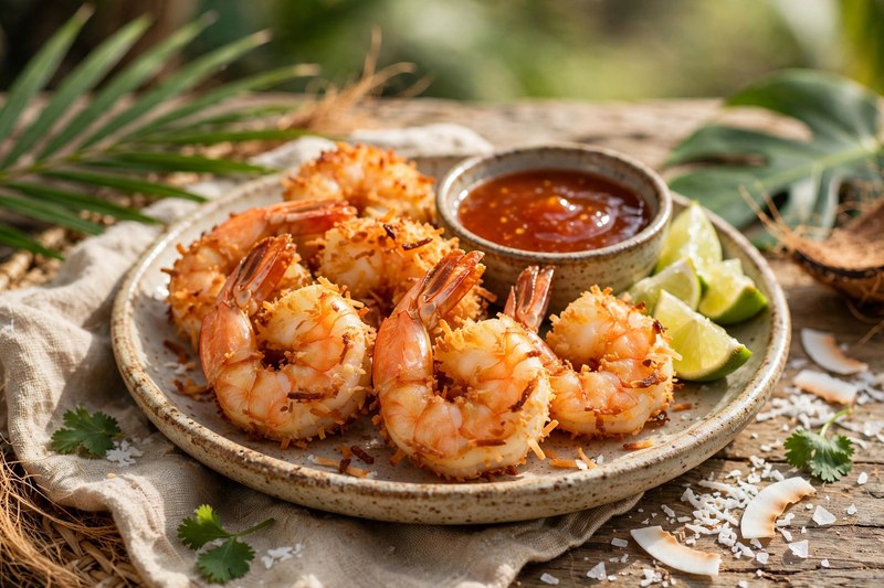 Photo of Coconut Shrimp, a dinner recipe from FluentFuel