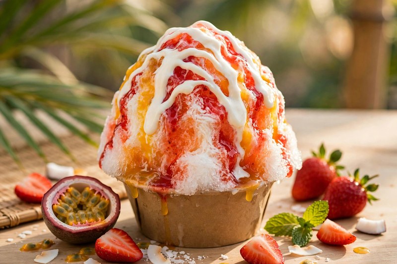 Photo of Shave Ice, a snack recipe from FluentFuel