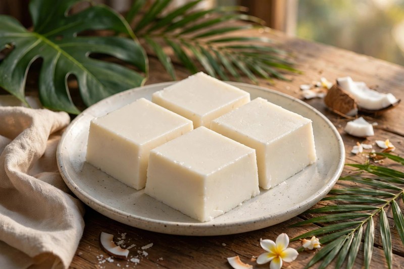 Photo of Haupia, a snack recipe from FluentFuel