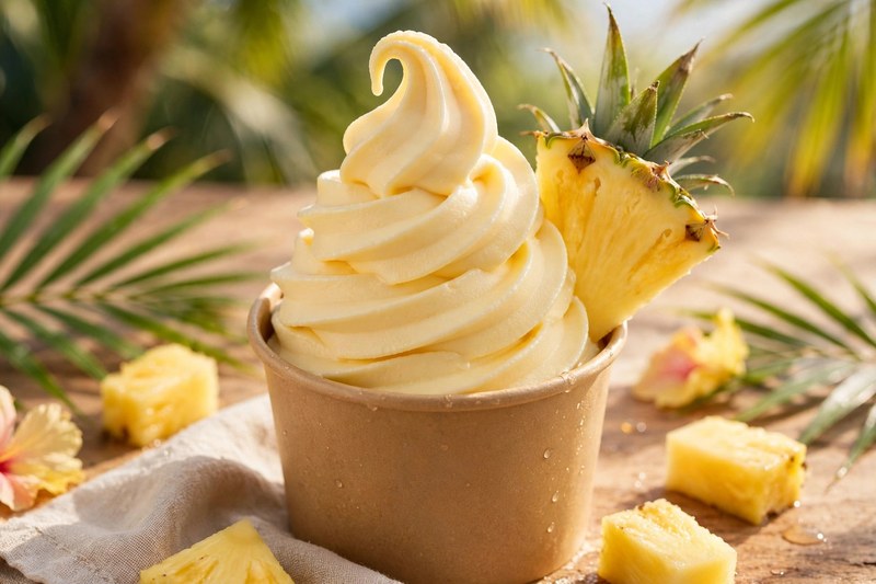 Photo of Dole-Style Pineapple Whip, a snack recipe from FluentFuel