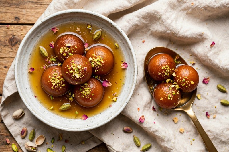 Photo of Gulab Jamun, a snack recipe from FluentFuel