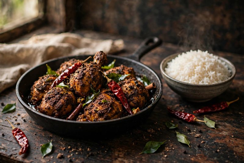Photo of Chicken Chettinad, a dinner recipe from FluentFuel