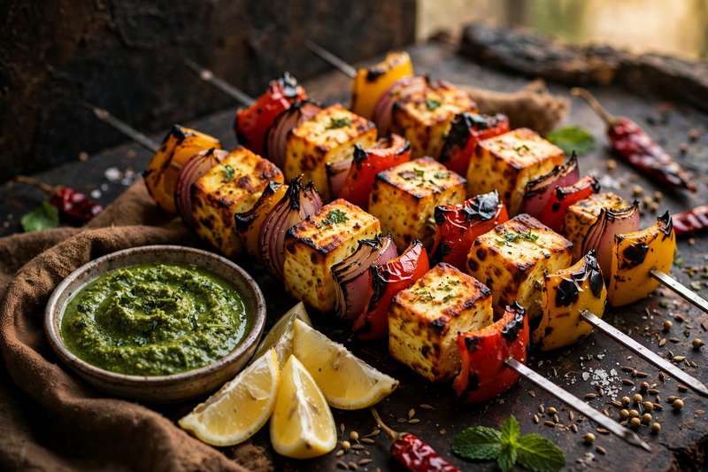 Photo of Paneer Tikka, a dinner recipe from FluentFuel