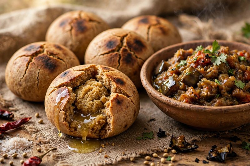 Photo of Litti Chokha, a dinner recipe from FluentFuel