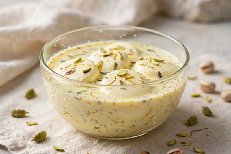 Photo of Rasmalai, a snack recipe from FluentFuel