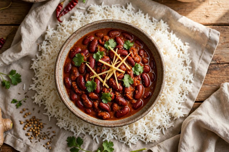 Photo of Rajma Masala, a dinner recipe from FluentFuel
