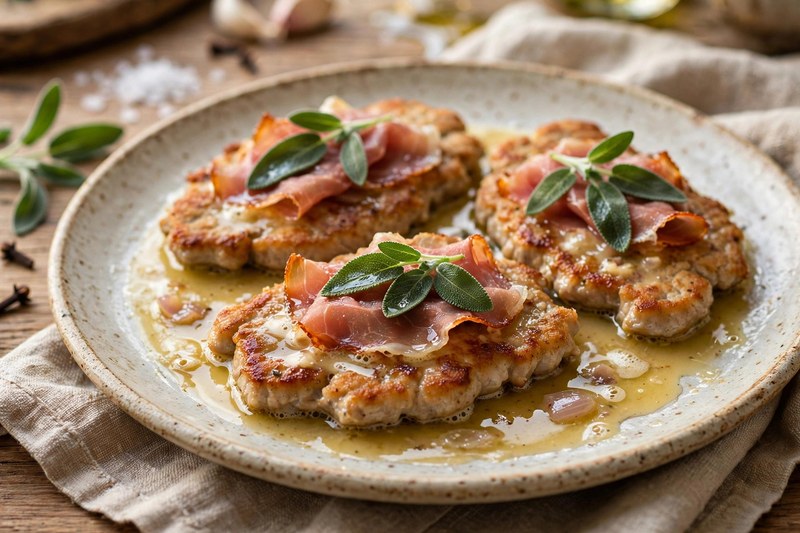 Photo of Saltimbocca alla Romana, a dinner recipe from FluentFuel