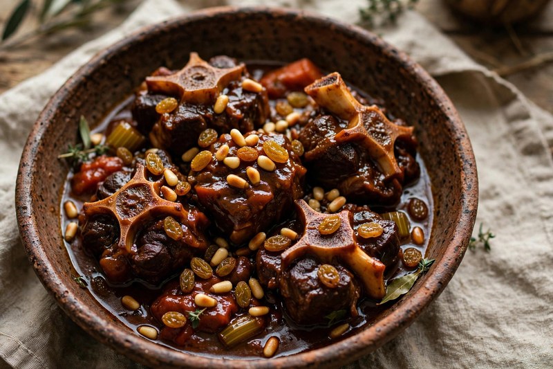 Photo of Coda alla Vaccinara, a dinner recipe from FluentFuel