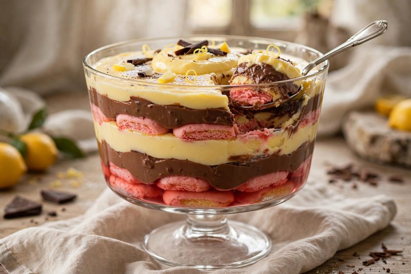 Photo of Zuppa Inglese, a snack recipe from FluentFuel