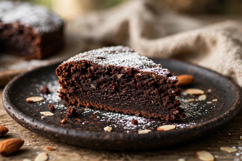 Photo of Torta Caprese, a snack recipe from FluentFuel