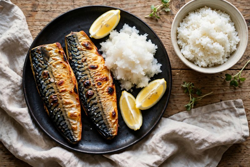 Photo of Saba Shioyaki, a dinner recipe from FluentFuel