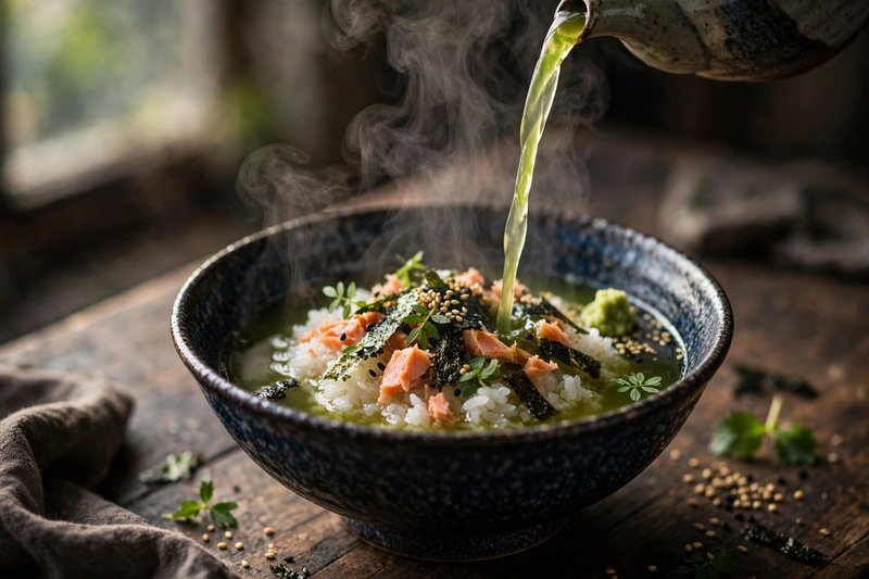 Photo of Ochazuke, a lunch recipe from FluentFuel