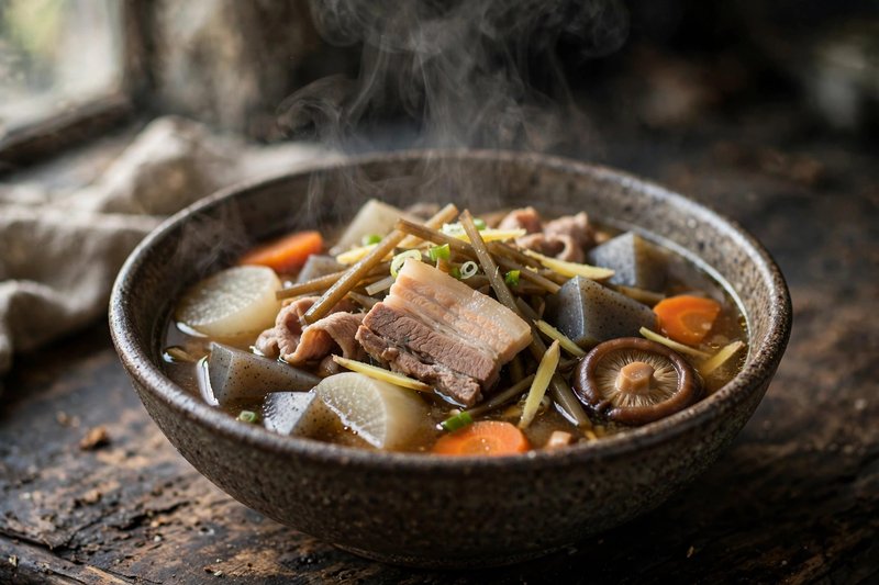 Photo of Tonjiru Pork Miso Soup, a dinner recipe from FluentFuel