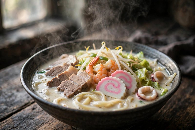 Photo of Nagasaki Champon, a dinner recipe from FluentFuel