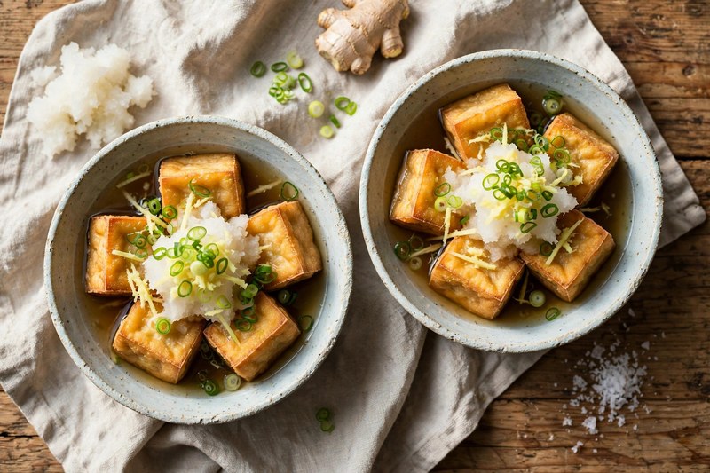 Photo of Agedashi Tofu, a dinner recipe from FluentFuel