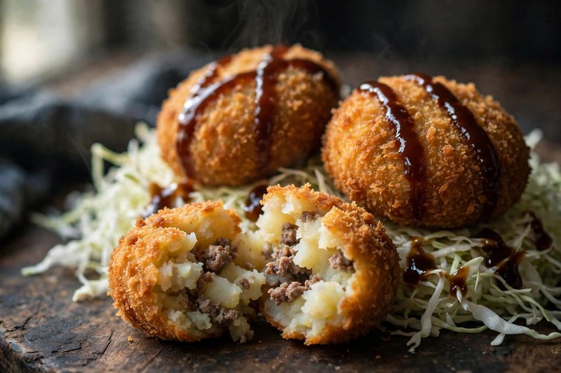Photo of Korokke, a lunch recipe from FluentFuel