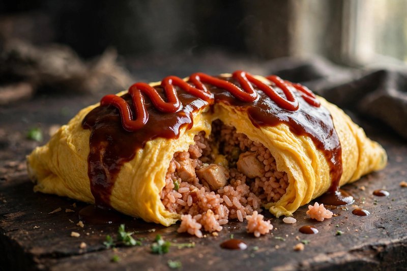 Photo of Omurice, a lunch recipe from FluentFuel