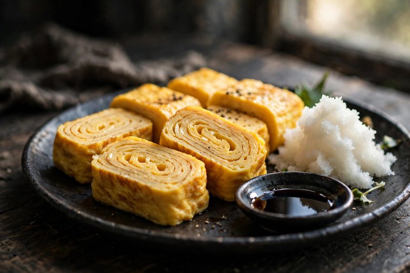Photo of Tamagoyaki, a breakfast recipe from FluentFuel