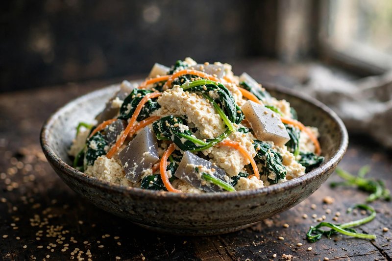 Photo of Shiraae, a lunch recipe from FluentFuel