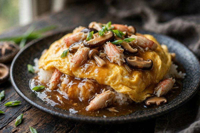 Photo of Tenshinhan, a lunch recipe from FluentFuel