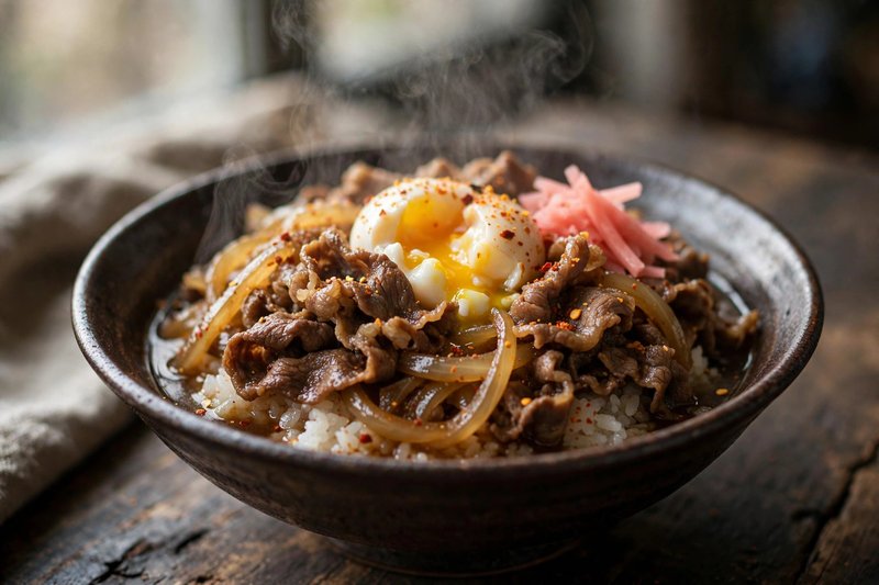 Photo of Gyudon, a dinner recipe from FluentFuel