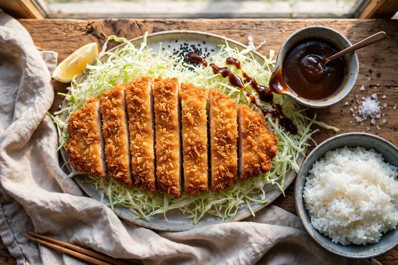 Photo of Tonkatsu, a dinner recipe from FluentFuel