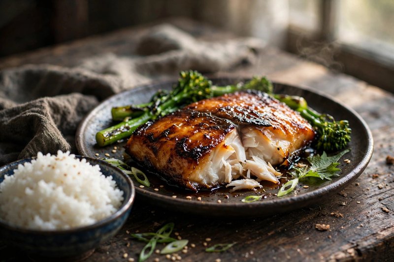 Photo of Saikyo Miso Black Cod, a dinner recipe from FluentFuel